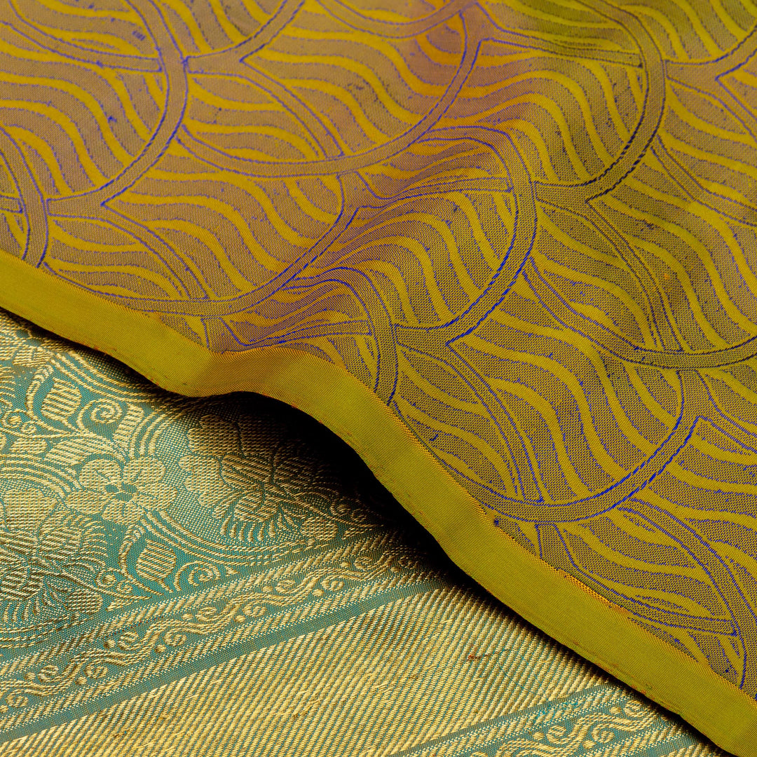 Kuberan Mehandi Kanchivaram Silk Saree