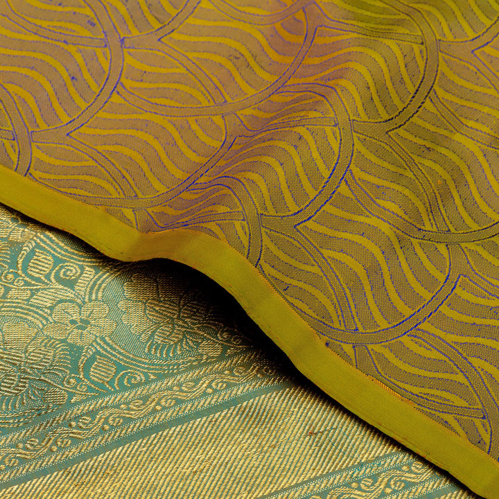 Kuberan Mehandi Kanchivaram Silk Saree
