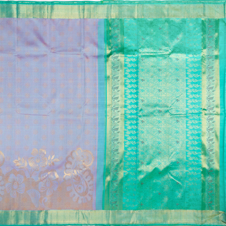 Kuberan Light Lavender Kanchivaram Silk Saree