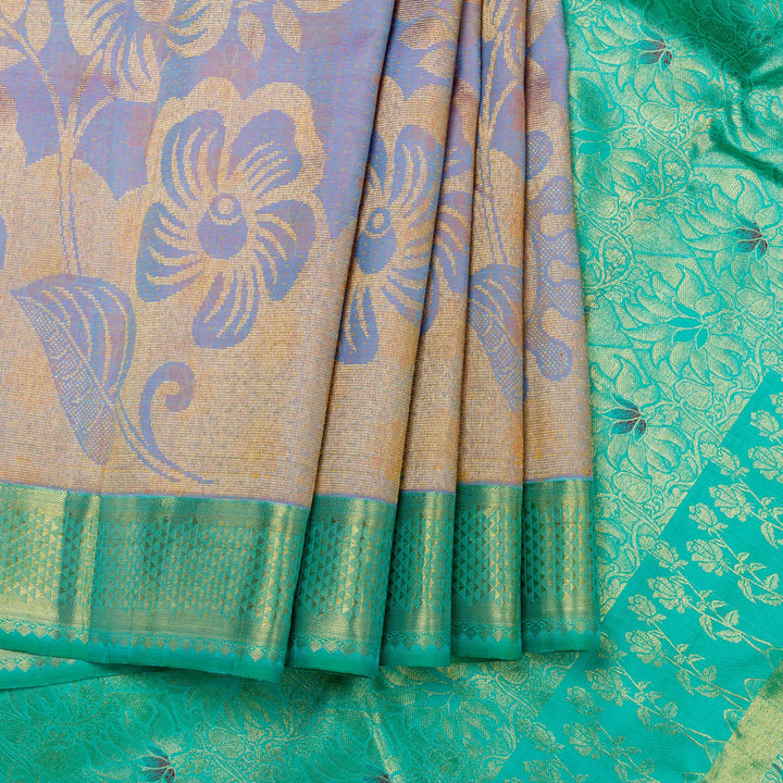 Kuberan Light Lavender Kanchivaram Silk Saree