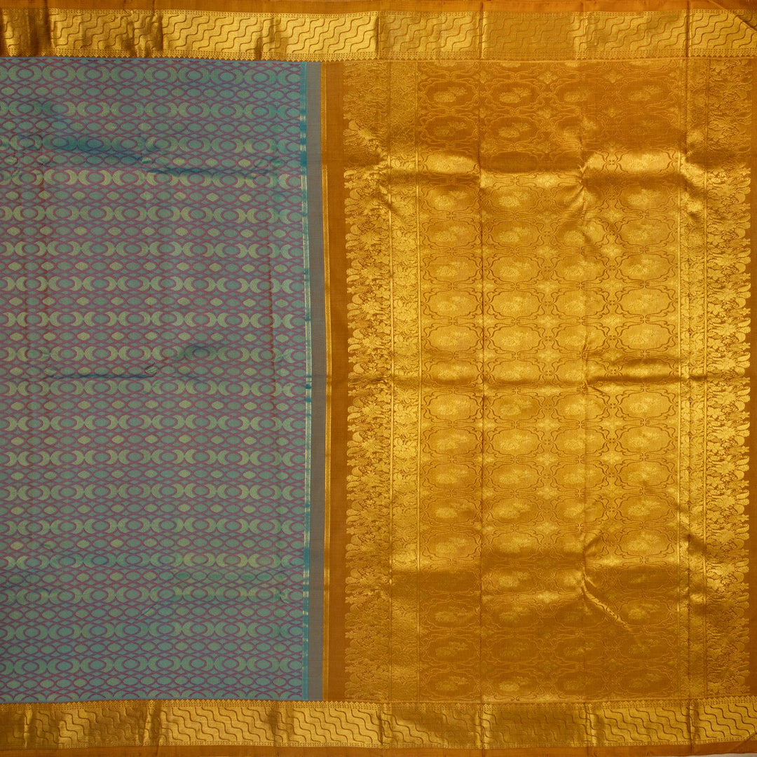 Kuberan Grey Kanchivaram Silk Saree