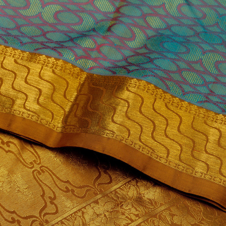 Kuberan Grey Kanchivaram Silk Saree