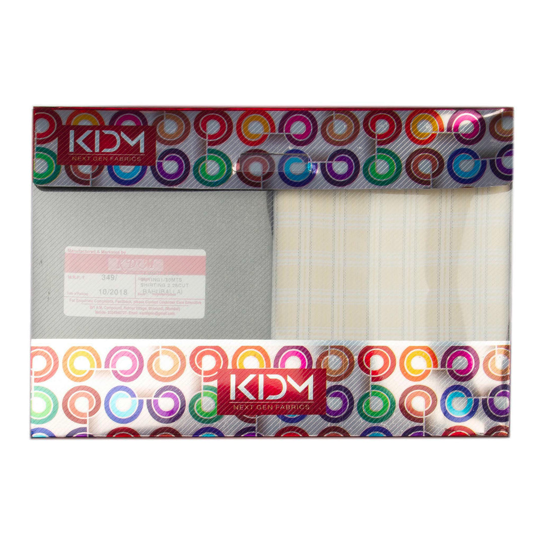Ideal Gift Box with Set and Unstitched Pant & Shirt Material 