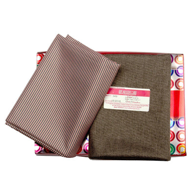 Ideal Gift Box with Set and Unstitched Pant & Shirt Material 