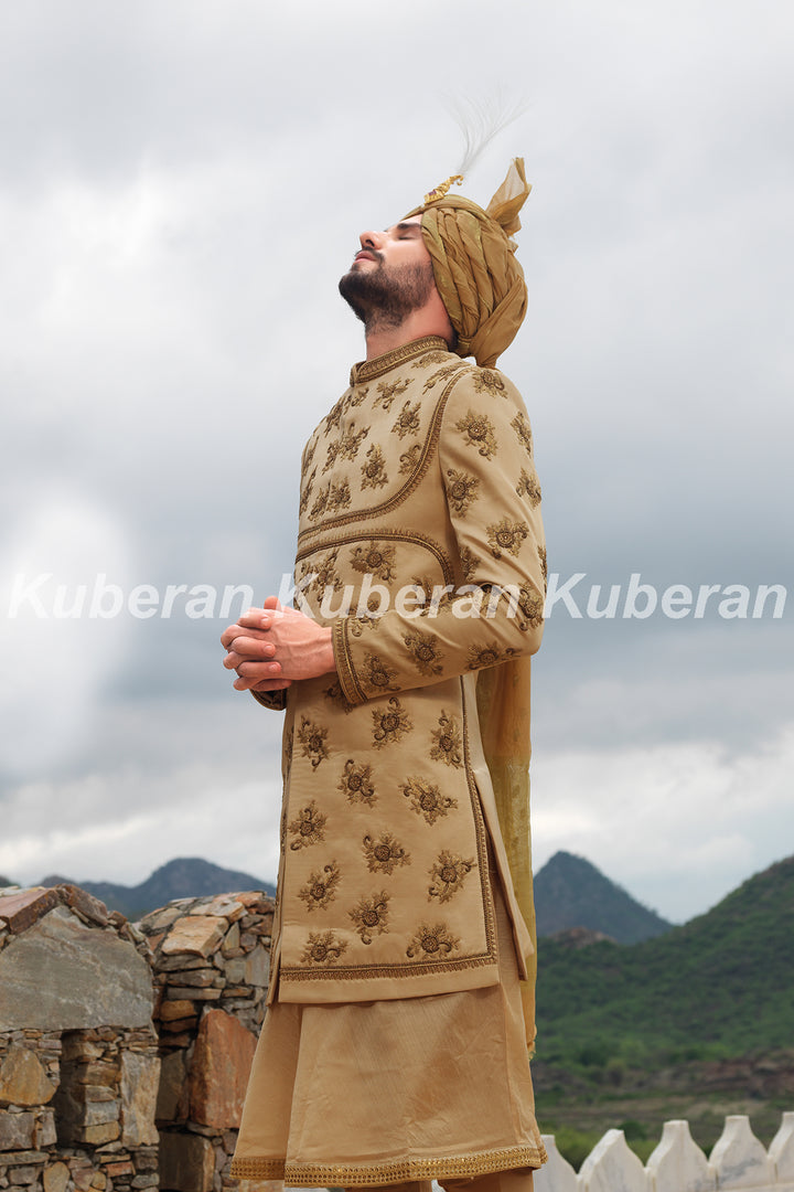 Kuberan Golden Sherwani