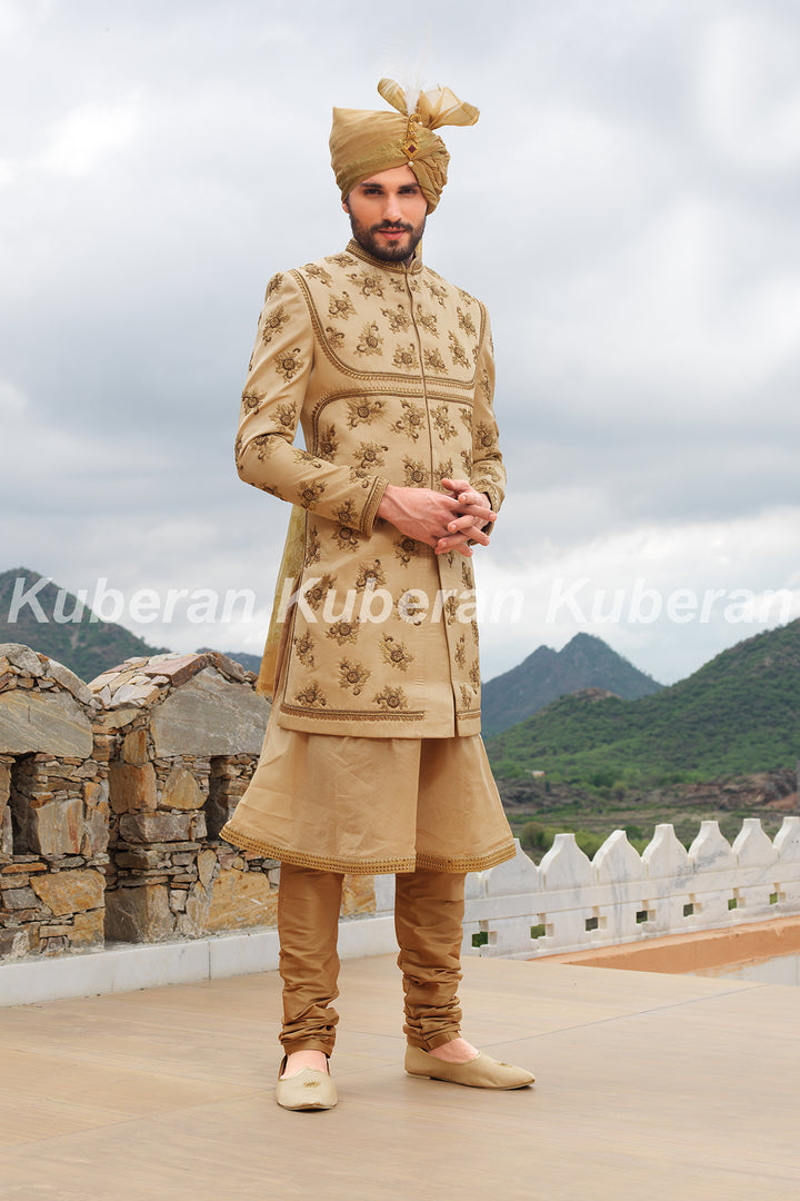 Kuberan Golden Sherwani